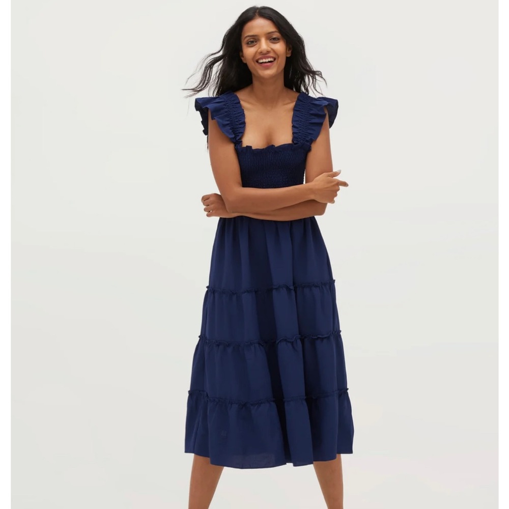 Hill House Home The Ellie Nap Midi Dress NWT